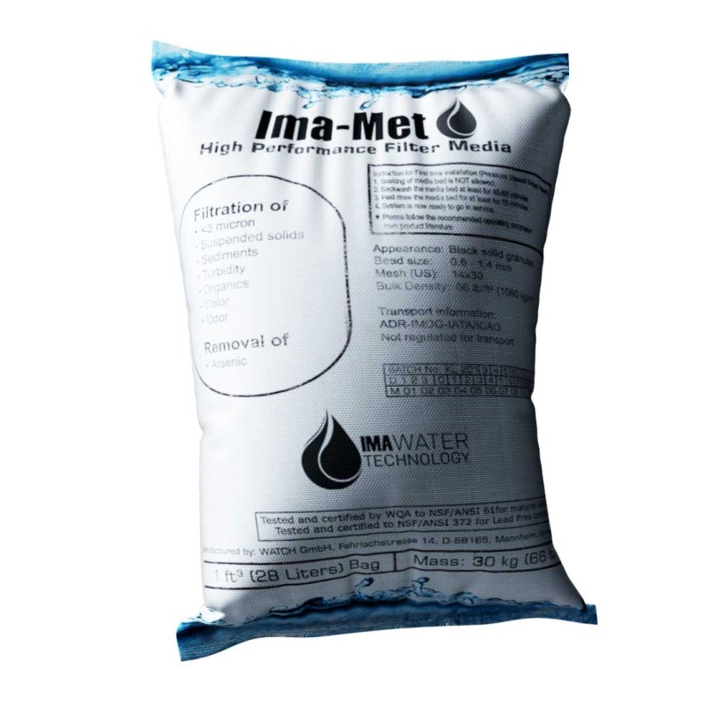 MEDIO FILTRANTE PARA ELIMINAR METALES PESADOS DEL AGUA